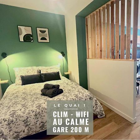 Le Quai 1 - Spacieux Studio Neuf Calme - Clim - Wifi - Gare A 200M Ажен Экстерьер фото